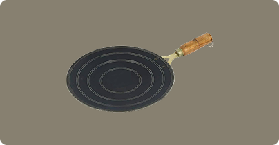 IRON (LOKHAND) ROTI TAWA WITH HANDLE