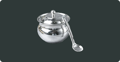 SPICE BOX WITH STAINLESS STEEL VATI